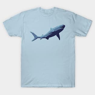 Shark Series - She Swam My Way - No Text T-Shirt